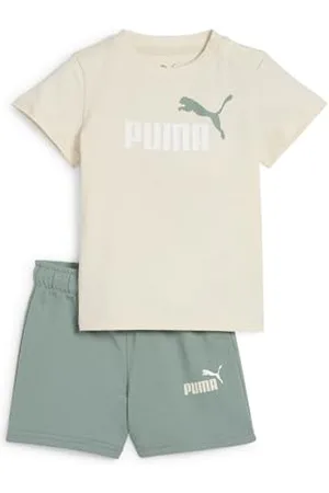 PUMA MINICATS ESS Tee and Shorts Set INF, Trajes de punto Mixte bébé, , 62