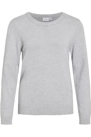 VILA NOS Viril L/s O-Neck Knit Top-Noos Pull, , Large Femme