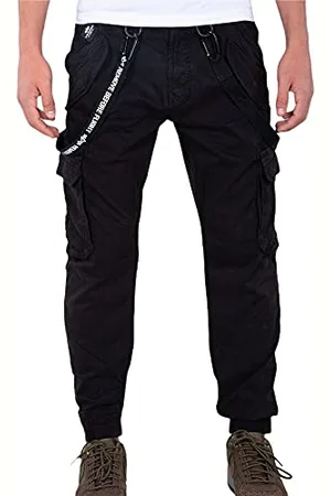 Alpha Industries Alpha Indutries Utility Pantalon de Loisirs pour Homme, Black, 33W Taille Normale