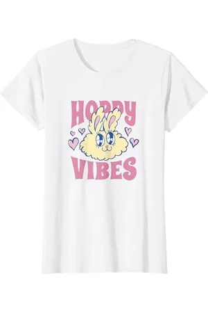 Bunny Happy Easter Vibes Adorable lapin T-Shirt