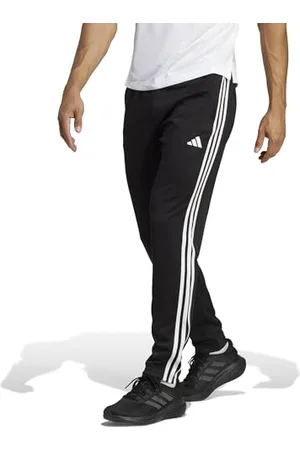 adidas Homme Train Essentials 3-Stripes Training Pants, Black/White, XS