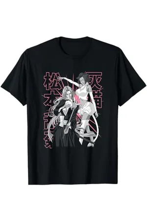 Bleach Rangiku and Haineko Pose T-Shirt