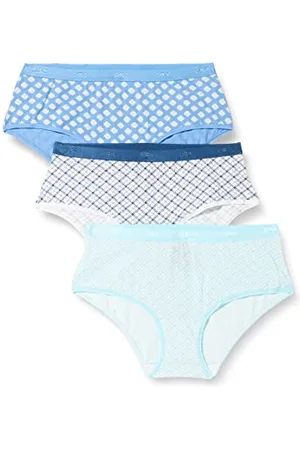 Dim Boxer Femme Les Pockets Coton Couleurs & Motifs x3, Lot Nœud Noir, XXL