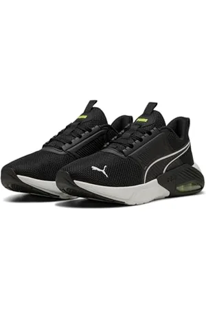 PUMA Mixte X-Cell Nova FS Chaussure de Course sur Route, Black-Yellow Alert, 37.5 EU