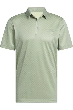 adidas Homme Mens Core Allover Print Polo Shirt, , M