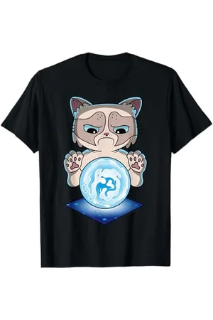 Grumpy Cat Chat grincheux diseur de bonne aventure T-Shirt