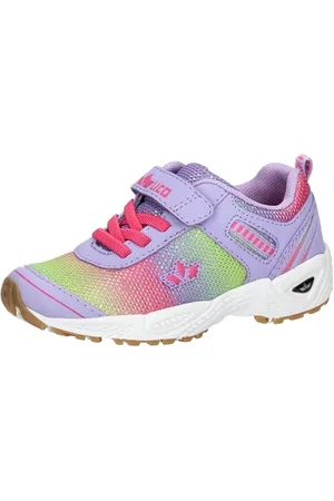 LICO Barney Vs Chaussures de Sport en Salle, Violet, Rose, Citron, 41 EU