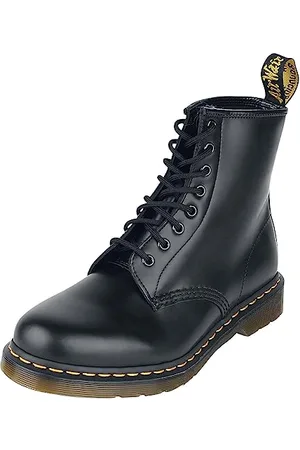 Dr. Martens Dr. Martens 8 œillets, Rangers Femme, Noir verni (brevet), 37 EU