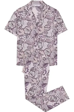 Women secret Long Pyjama Mix and Match Weekend Scape, , XXL Femme