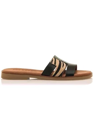 MTNG Sandales Plates Femme Sandales Plates Alysa 54181 Femme | De Cuir, avec l