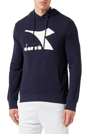 Diadora Sweat à Capuche CHROMIA, Bleu Marine Classique, S Homme