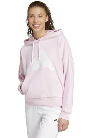 adidas Femme Essentials BIG Logo French Terry Loose Hoodie, , L