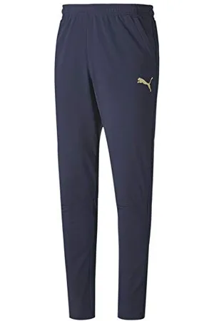PUMA FIGC Training Pant W.Z/P Pantalon de Jogging Homme, Peacoat Team Gold, M