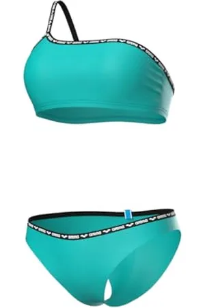 Arena Maillot de Bain 2 pièces à Une épaule Solid pour Femmes