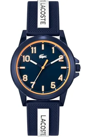 Lacoste Montre Analogique à Quartz pour la Jeunesse Collection Rider avec Bracelet en Silicone Bleu - 2020142