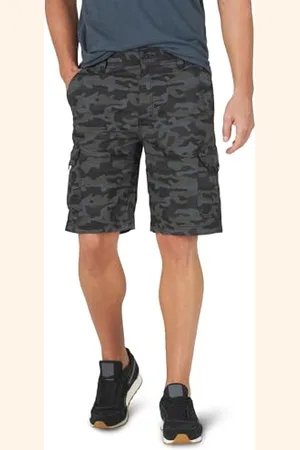 Lee Extreme Motion Crossroad Cargo Short, Noir, 32 Homme