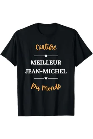 Cadeau humour prénoms drôle Humour Jean-Michel prénom meilleur Jean-Michel T-Shirt
