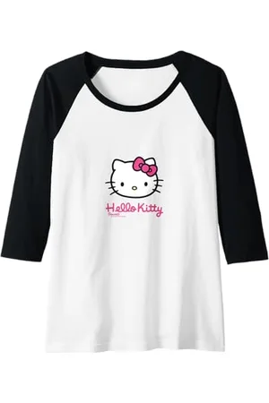Hello Kitty Femme - Classic Kitten Manche Raglan