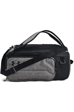 Under Armour UA Contain Duo SM BP Duffle, sac à dos de sport, gris/noir/blanc