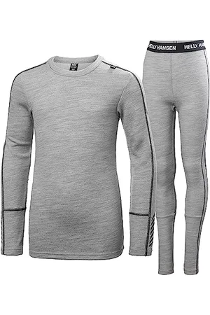 Helly Hansen Junior unisexe Jr Lifa Merino Midweight Set 14 Blanc et crème