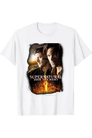 Supernatural Flaming Poster T-Shirt