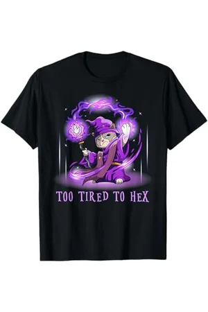 Grumpy Cat Wizard - Too Fatigué to Hex T-Shirt