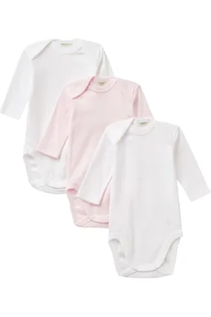 Benetton Set 3 Body 3gi70b089 Combinaison pour bébé et garçon, , 12 Mois
