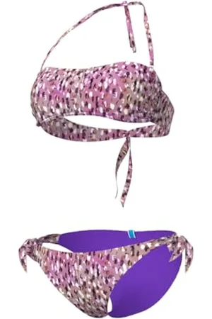 Arena Maillot de Bain 2 pièces Bandeau Water Print pour Femmes