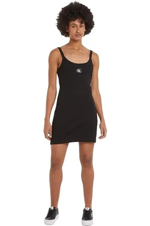 Calvin Klein Jeans Robe Femme Tank Dress Été, , M
