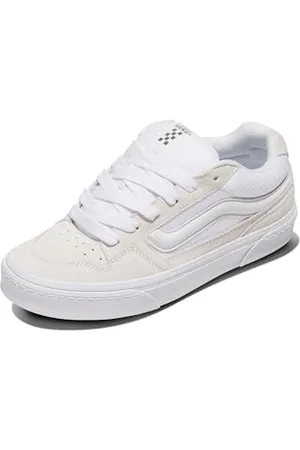 Vans Femme Caldrone Basket, Suede/Mesh White, 39 EU