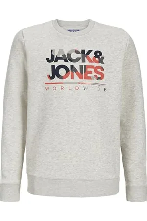 JACK & JONES Crew Neck Jjluke Sweat à col Rond JNR, , 152 Homme