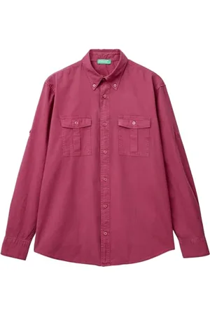 Benetton Chemise 5kgpuq04s, , 3XL Hommes