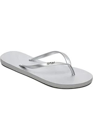 Roxy Femme Viva, Sandale Basique, Metallic Silver, 39 EU