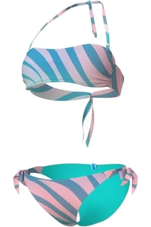Arena Maillot de Bain 2 pièces Bandeau Water Print pour Femmes