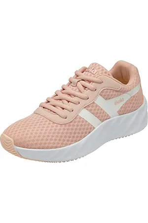 Gola Draken, Road Running Shoe Femme, Pearl Pink/White, 37 EU