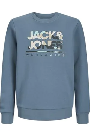 JACK & JONES Crew Neck Jjluke Sweat à col Rond JNR, , 164 Homme