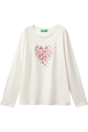Benetton T- Shirt M/L 3i1xc10kb, , 160 cm Fille