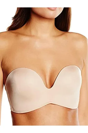 Wonderbra Ultimate Strapless, Soutien-gorge de Tous les Jours Femme, ,100E ( Taille Fabricant : 85E )
