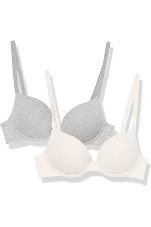 Amazon Soutien-Gorge Push-Up en Coton Femme, Lot de 2, , 95B