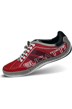 Bugatti Homme Baskets décontractées à semelle souple, chaussures à lacets avec mousse à mémoire de forme, lacets élastiques, , 41 EU