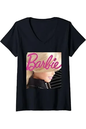 Barbie Logo classique T-Shirt avec Col en V