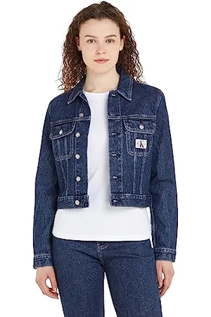 Calvin Klein Jeans Cropped 90S Jacket J20J221816 Vestes en Jean, , XS Femme