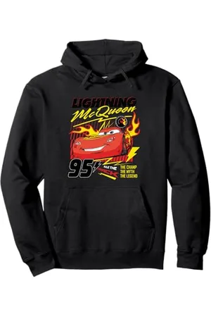 Cars Lightning McQueen On Fire Sweat à Capuche