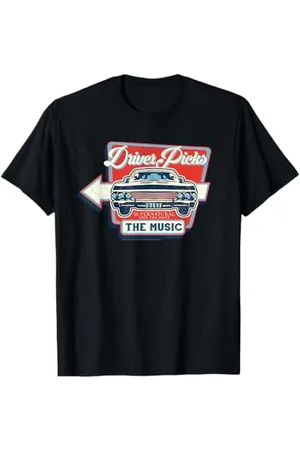 Supernatural T-Shirt Homme V-Neck Manche Courte Coupe Classique Taille S