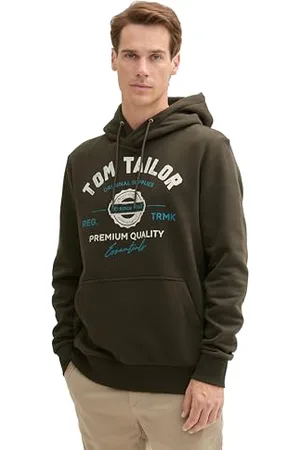 TOM TAILOR 1043292 Maillot de survêtement, 11172-Dark Rosin Green, XXXL Homme