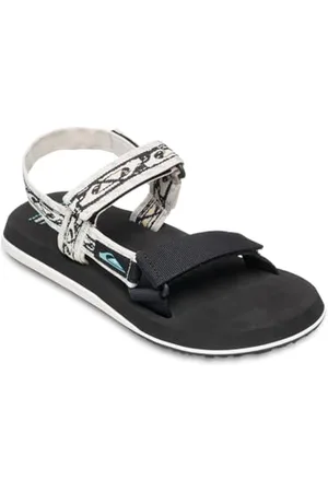 Quiksilver Homme Monkey Caged. Sandale, Noir/Blanc, 41 EU