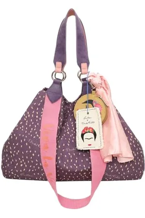 Fritzi aus Preußen Fritzi X Frida Kahlo Izzy Medium Canvas Lady, Sac de Courses Femmes, Toile