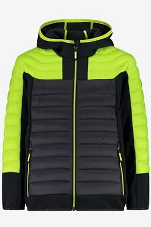 CMP Veste Hybride Enfant À Capuche Fixe Veste Unisexe - Enfants et adolescents