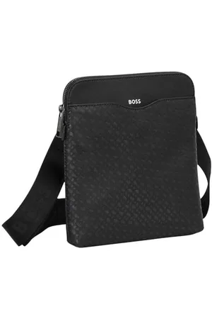 HUGO BOSS Zair, Enveloppe_avec_Zip Homme, Black, Taille Unique