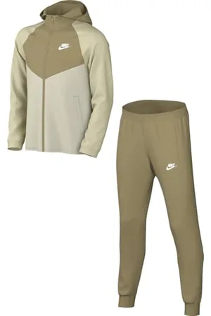 Nike Sportswear FD3072-297 Survêtement pour enfants plus âgés Beige/Light Bone/White Taille M